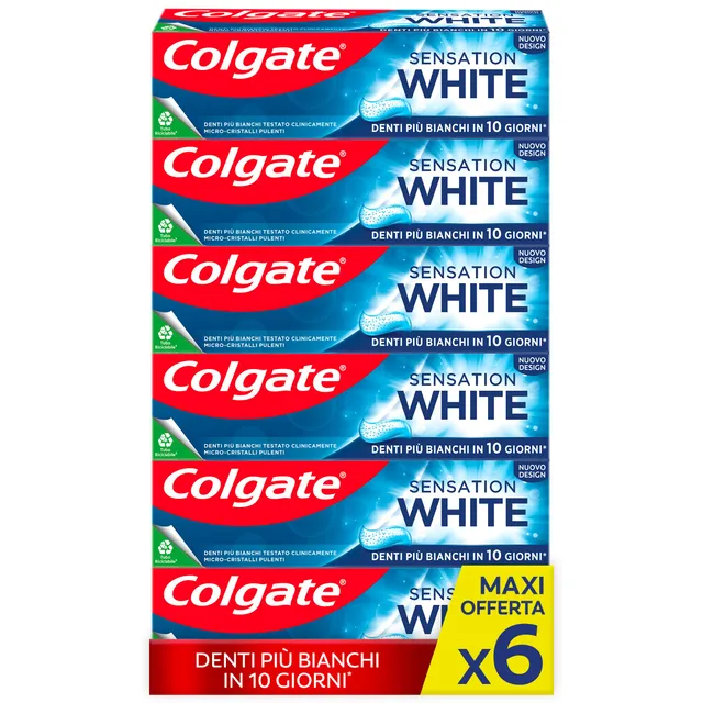 colgate-sensation-white-zahnpasta-6x75-ml-mit-mikrokristallen image 1