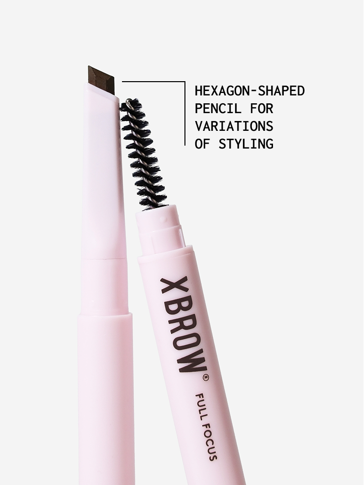 xlash-makeup-full-focus-augenbrauenstift-soft-brown-3-in-1 image 2