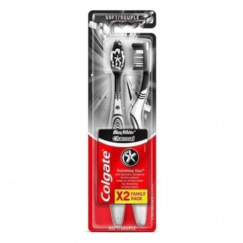 colgate-max-white-charcoal-zahnb-rste-weich-2er-pack image 2