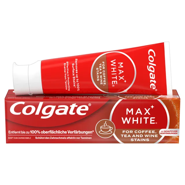 colgate-max-white-coffee-tea-wine-zahnpasta-verf-rbungen-schutz image 1