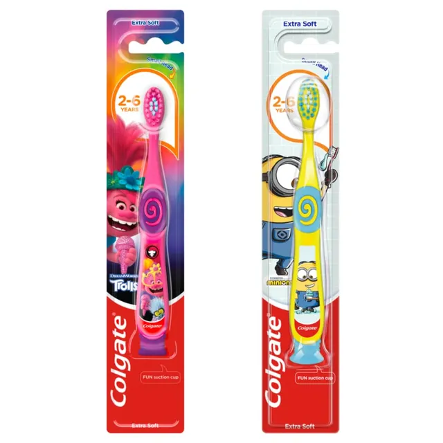 colgate-kids-smiles-zahnb-rste-2-6-jahre-extra-sanft-1-st-ck image 1