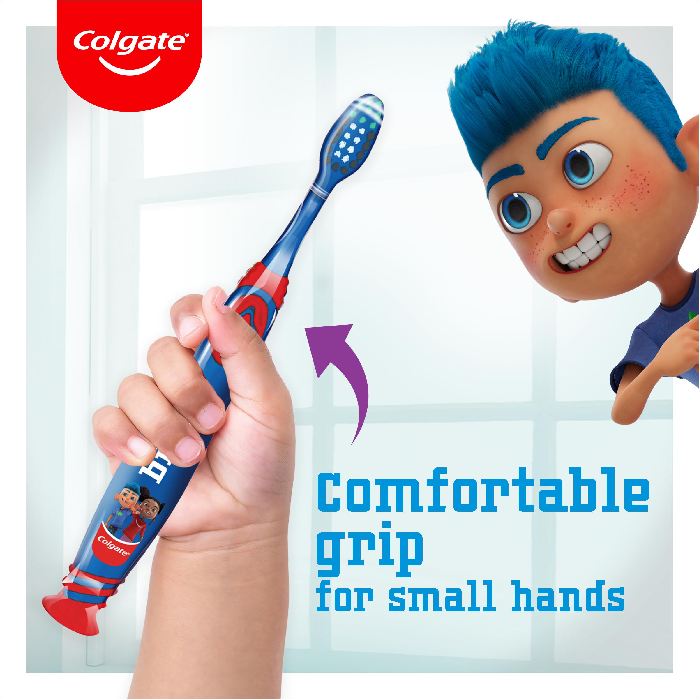 colgate-kids-big-kids-kinderzahnb-rste-6-9-jahre-2-st-ck image 4
