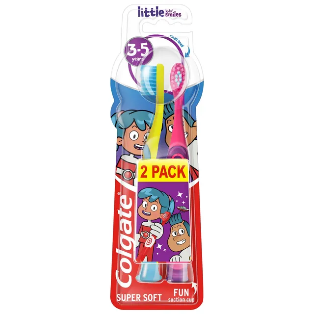 colgate-kids-little-kids-kinderzahnb-rste-3-5-jahre-2-st-ck image 1