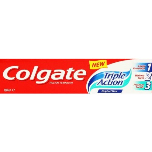 colgate-total-zahnpasta-triple-action-mint-4-x-100-ml image 1