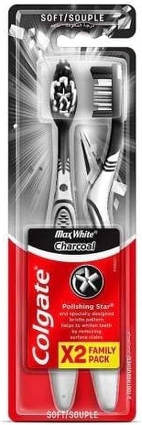 colgate-max-white-charcoal-zahnb-rste-soft-6-st-ck-aktivkohle image 2