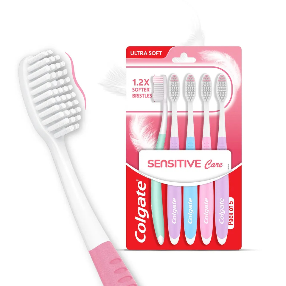 colgate-sensitive-gentle-zahnb-rste-5-st-ck-ultraweich image 1