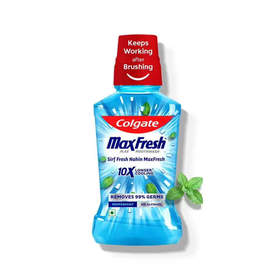 colgate-total-plax-peppermint-fresh-mundwasser-250-ml-minze image 1