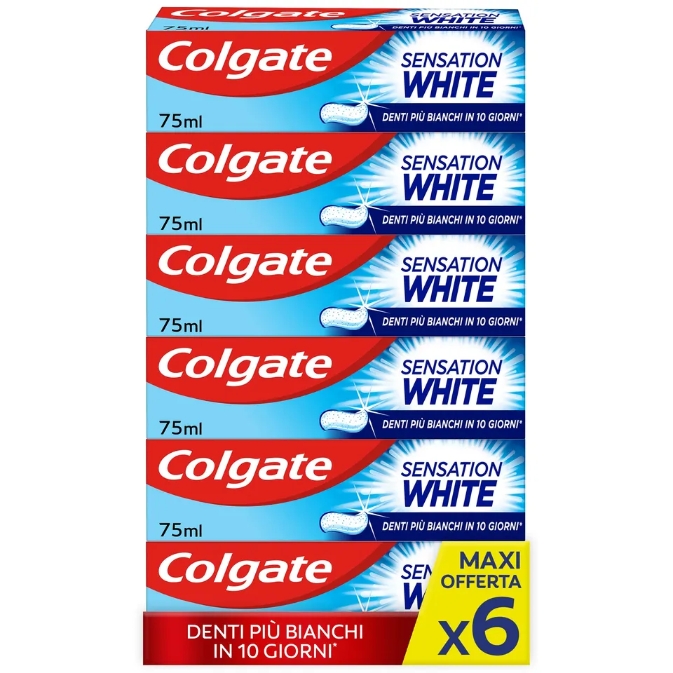 colgate-sensation-white-zahncreme-6x75-ml-mikrokristalle image 1
