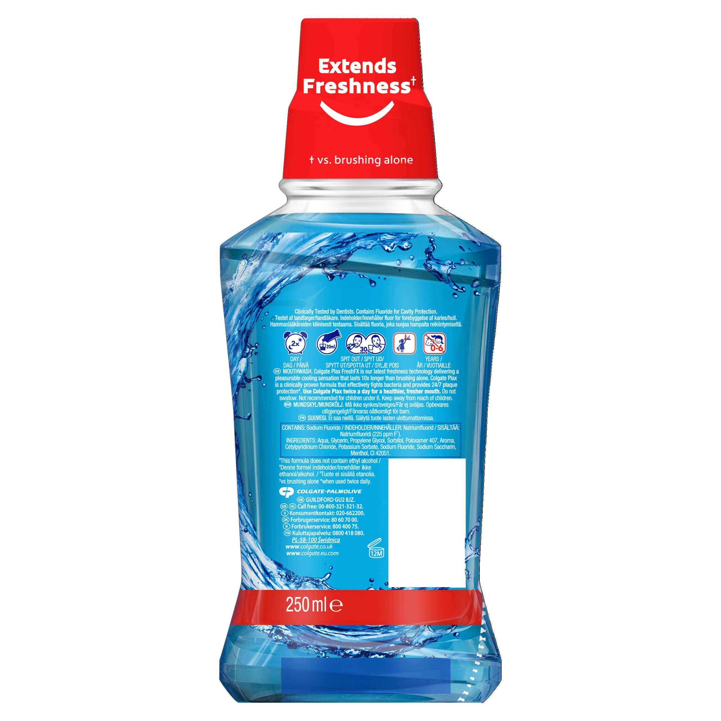 colgate-plax-mundsp-lung-6-x-250-ml-cool-mint-alkoholfrei image 2