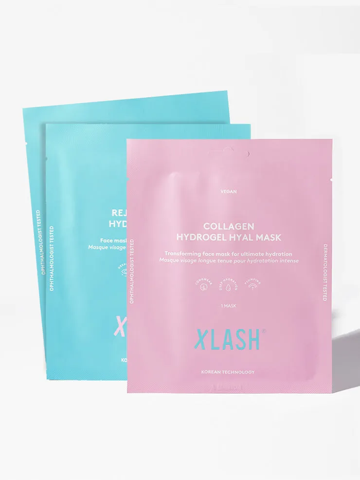xlash-kits-collagen-rejuvenating-gesichtsmasken-2er-set image 1