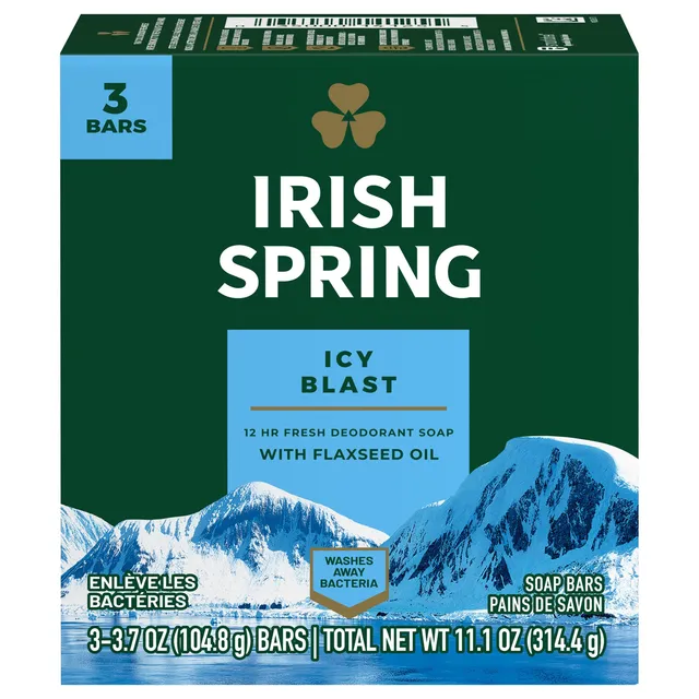 irish-spring-icy-blast-st-ckseife-310-g-deoseife-frisch image 1