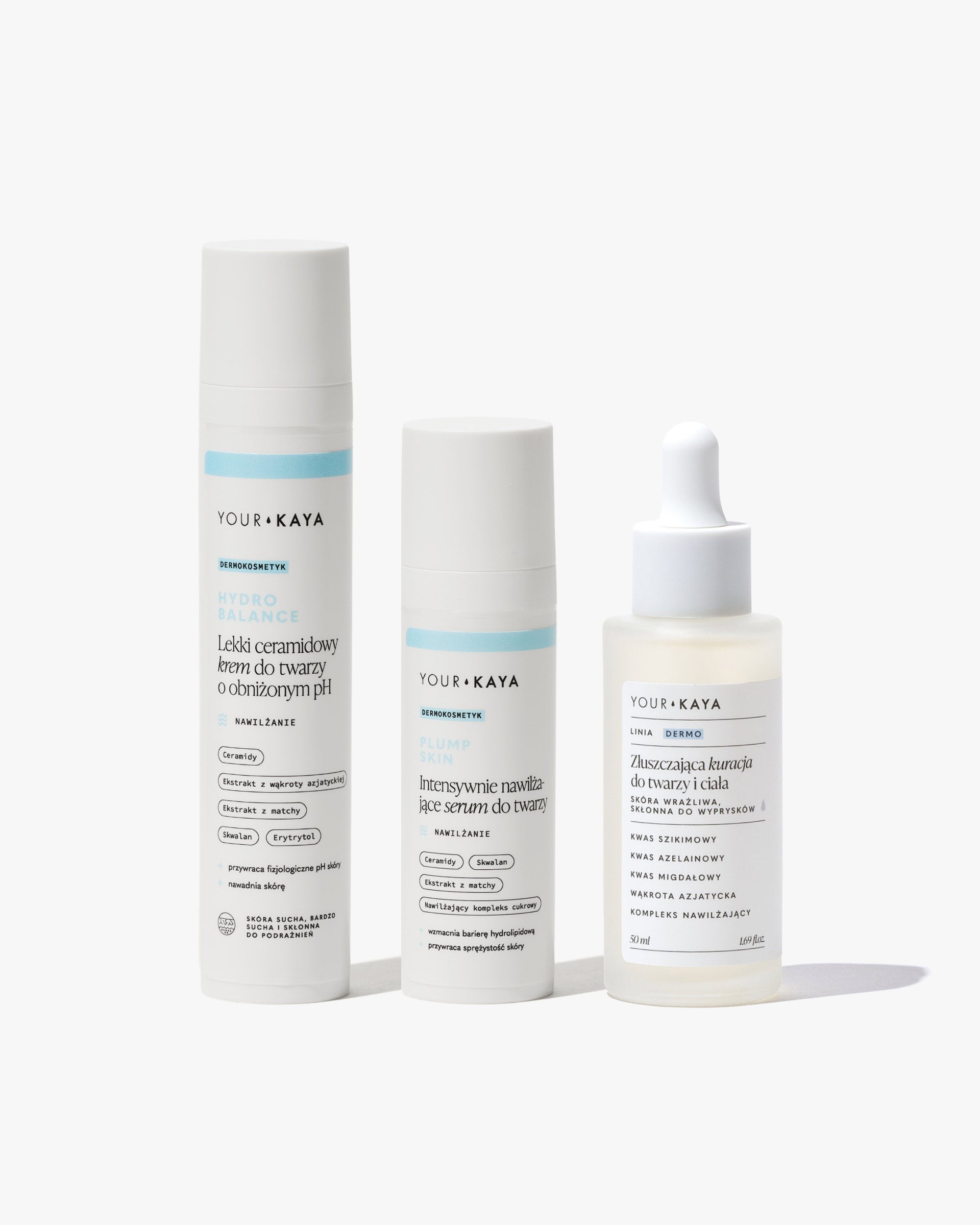 your-kaya-twarz-set-gesichtscreme-serum-peeling-100-ml-trockene-haut image 2