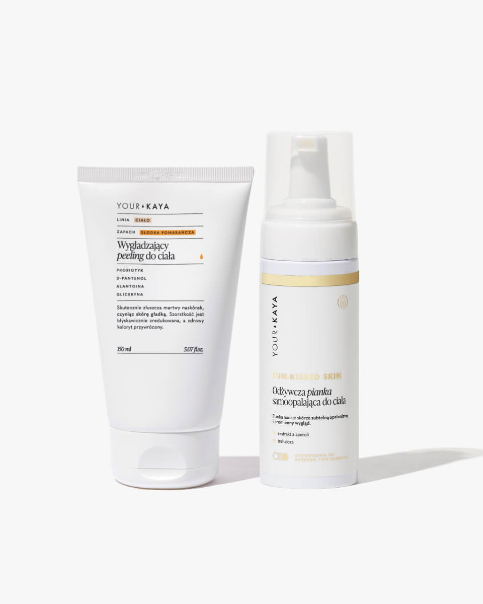 your-kaya-self-tan-set-peeling-selbstbr-uner-orange image 1