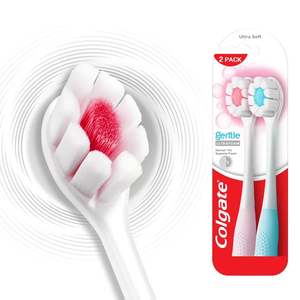 colgate-gentle-ultrafoam-zahnb-rste-ultraweich-2-st-ck image 1
