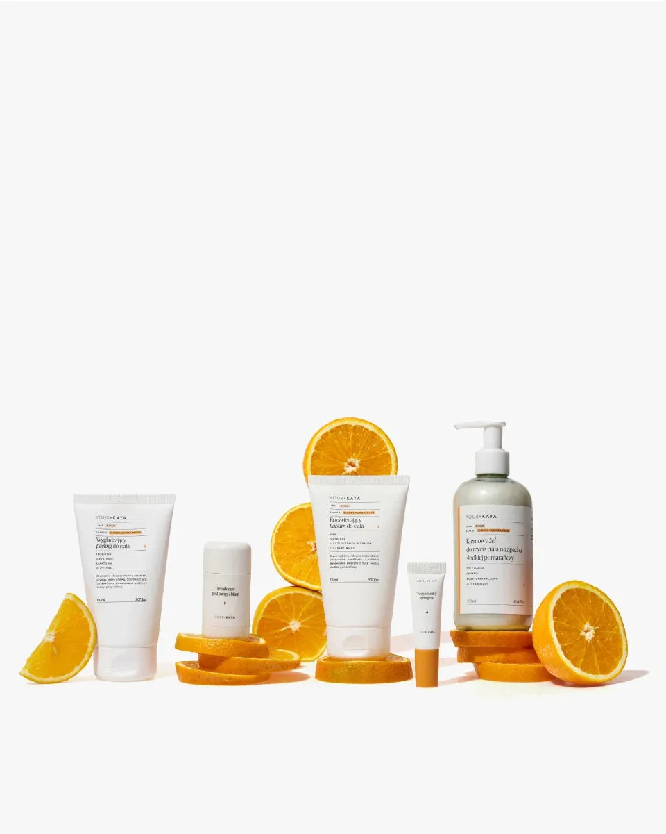 your-kaya-s-e-orange-k-rperpflege-set-peeling-gel-balsam-deo-l image 1