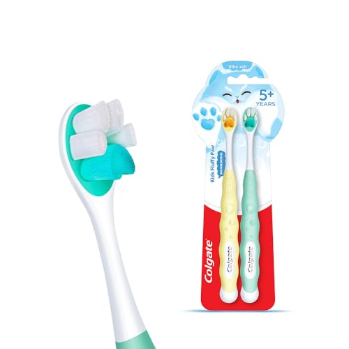 colgate-kids-zahnb-rste-5-jahre-2-st-ck-ultraweich-pfoten image 7