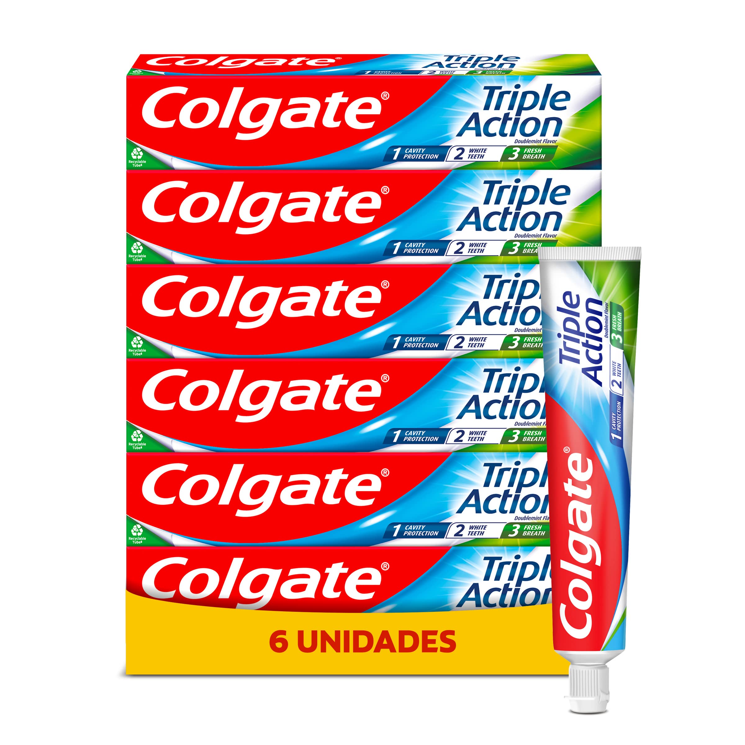 colgate-max-white-triple-action-zahnpasta-6x75-ml-minze image 3
