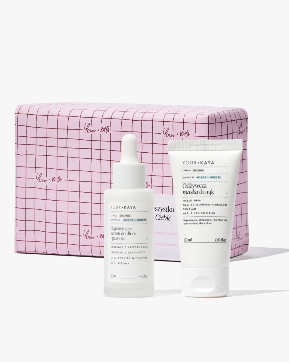 your-kaya-prezenty-handpflegeset-kokos-mandel-maske-serum image 1