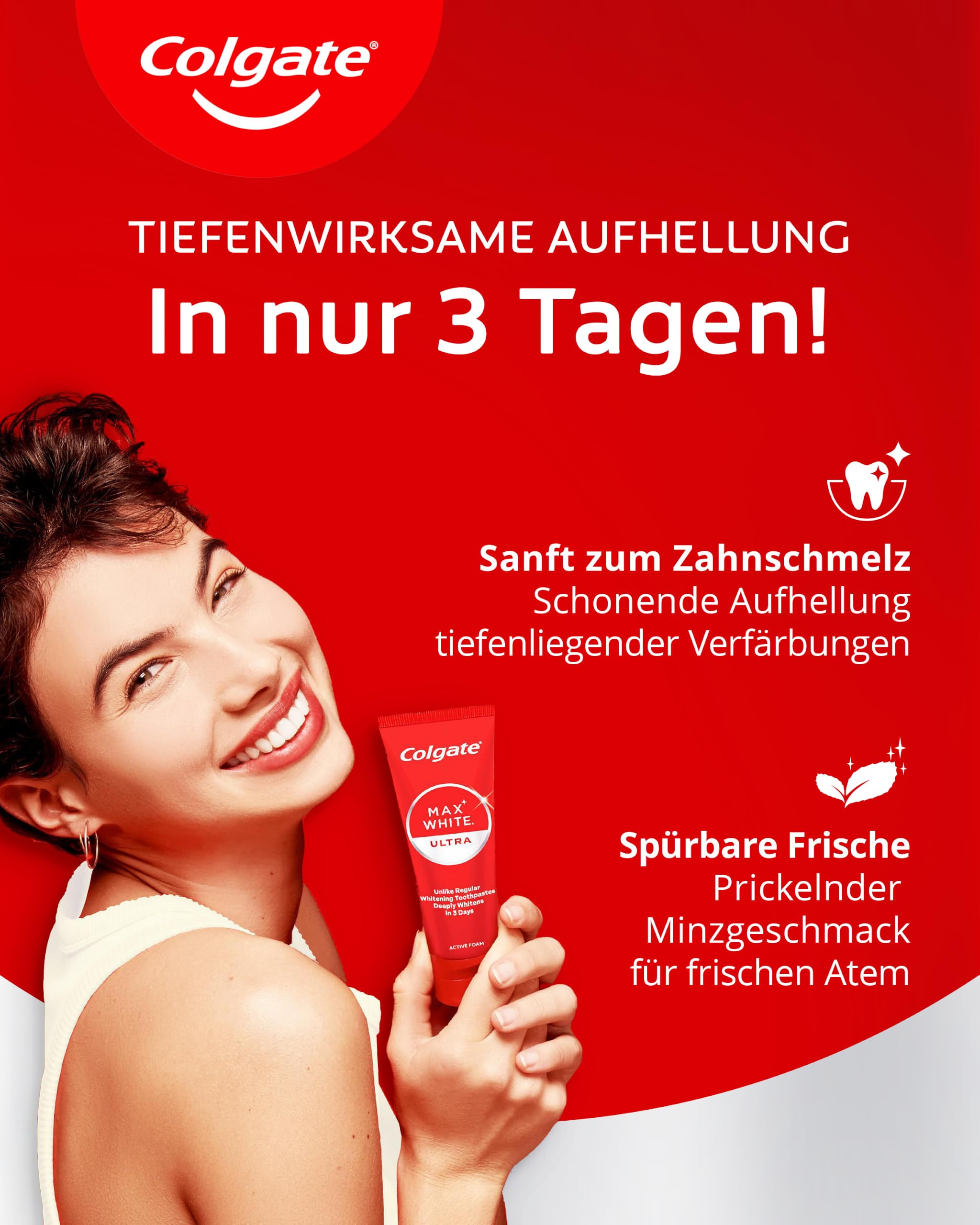 colgate-max-white-ultra-zahncreme-2x75-ml-schaum image 4