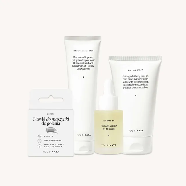 your-kaya-rasurset-k-rper-4-klingen-peeling-creme-l image 1