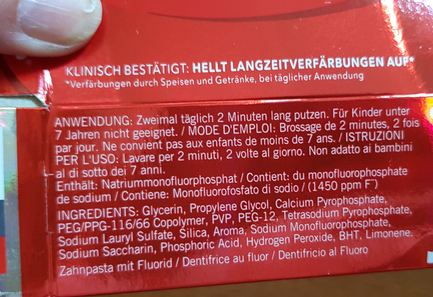 Dauert länger