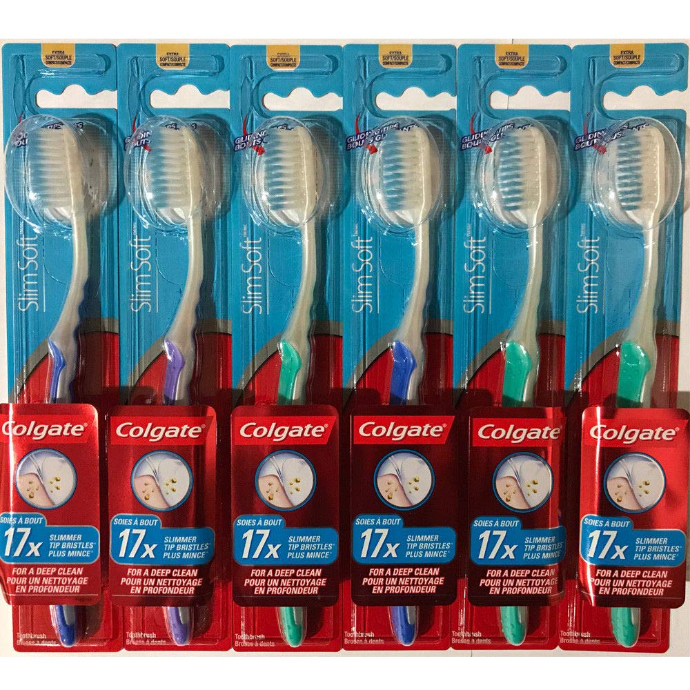 colgate-slim-soft-zahnb-rste-extra-weich-6-st-ck image 1