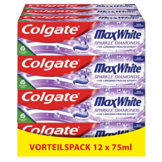colgate-max-white-sparkle-diamonds-zahncreme-75-ml-minze image 1