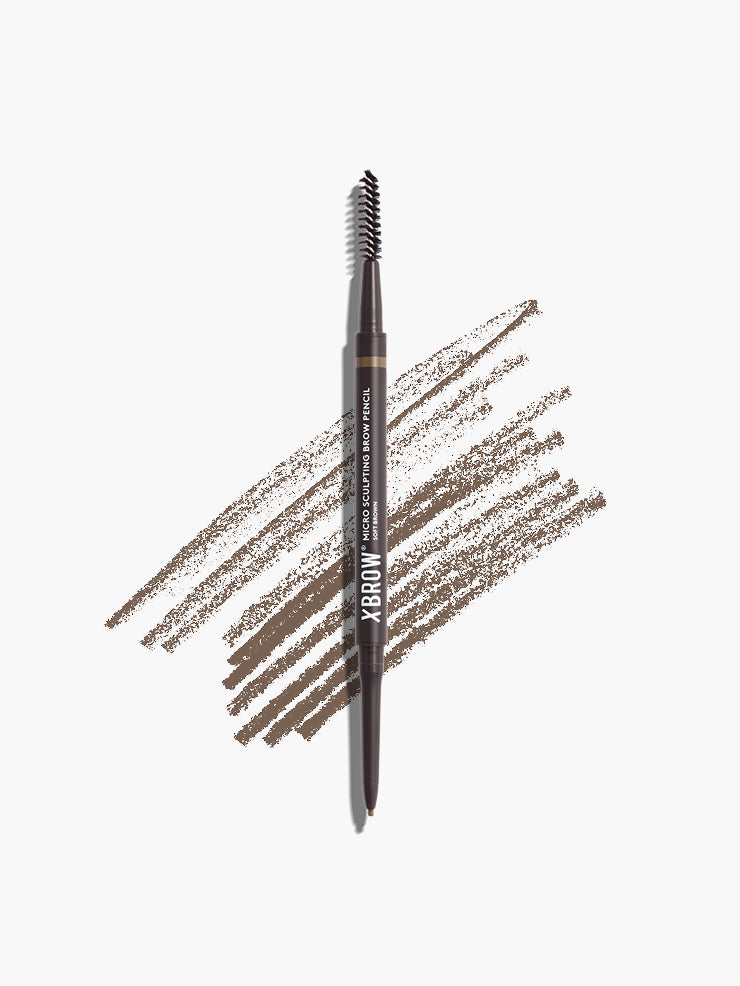 xlash-makeup-micro-sculpting-brow-pencil-augenbrauenstift-soft-brown-vegan image 3