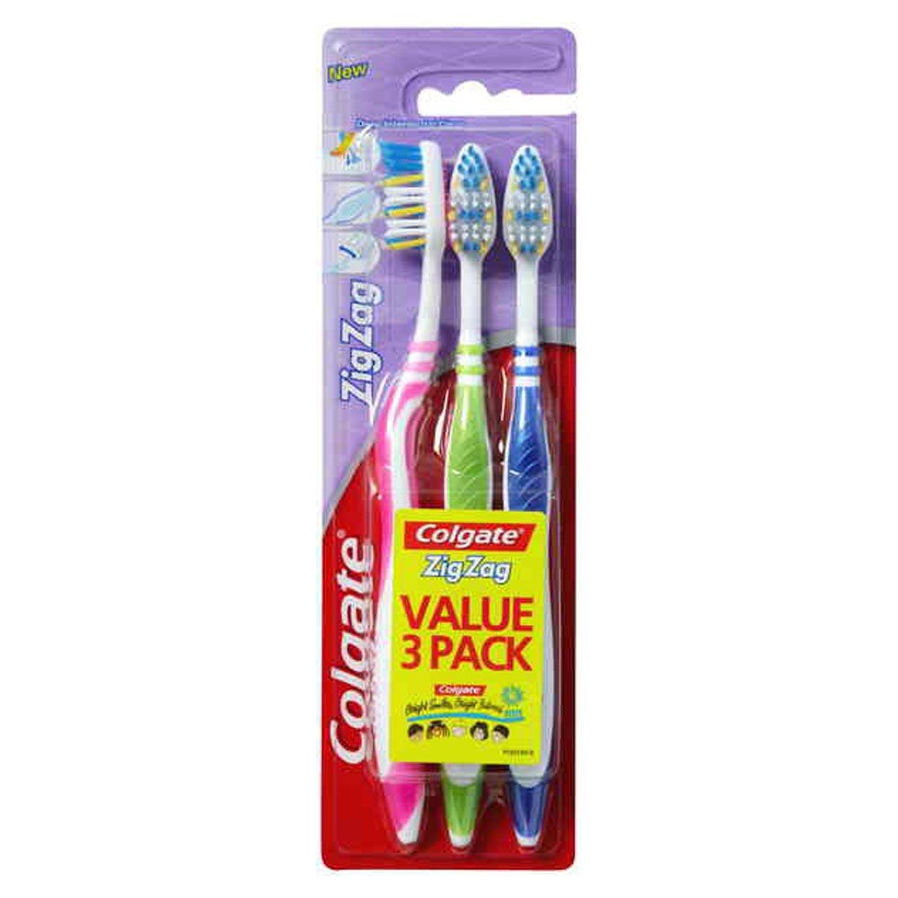 colgate-zig-zag-zahnb-rste-3-st-ck-weich-zickzack image 1