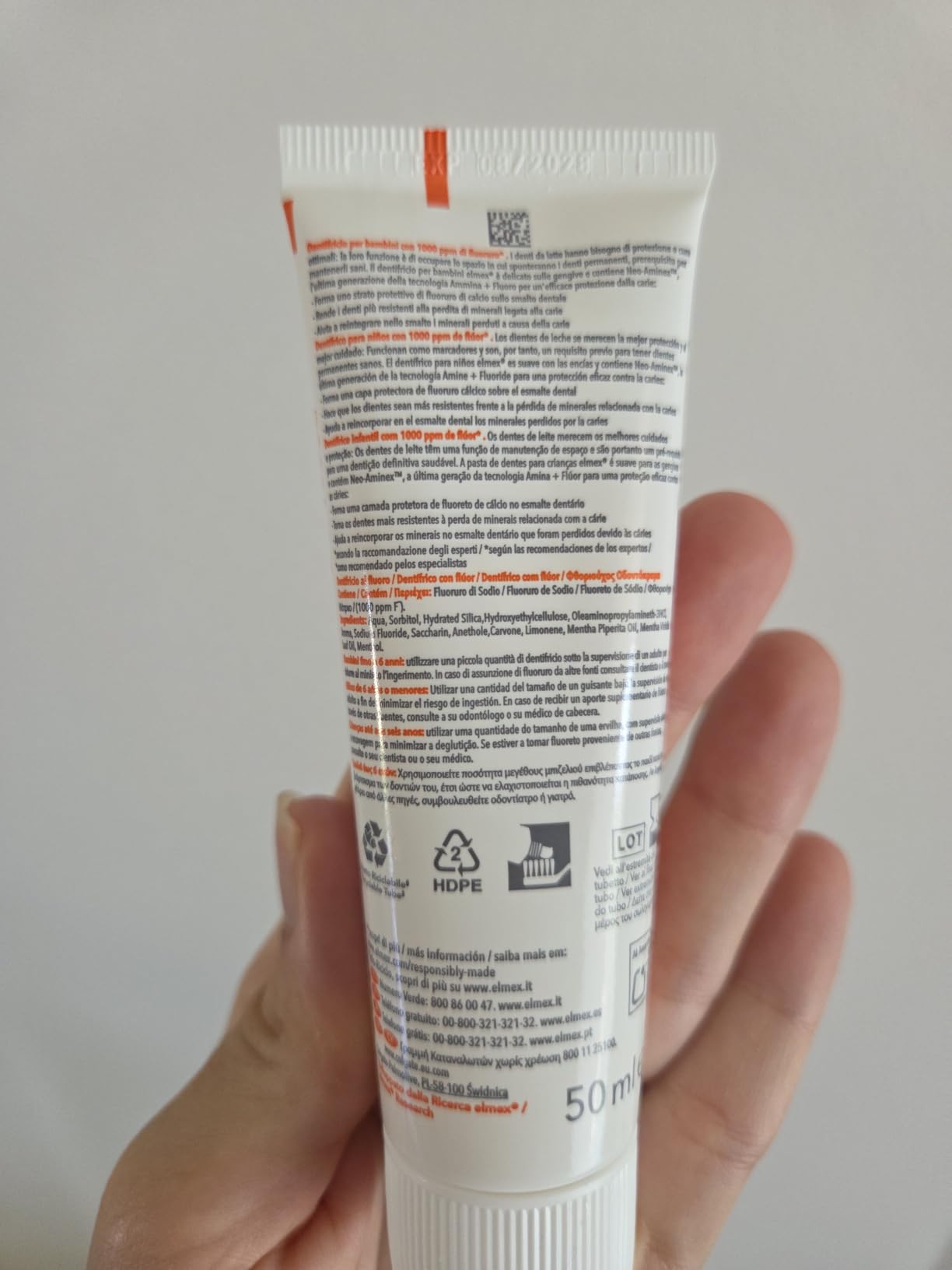 Kleine Tube praktisch