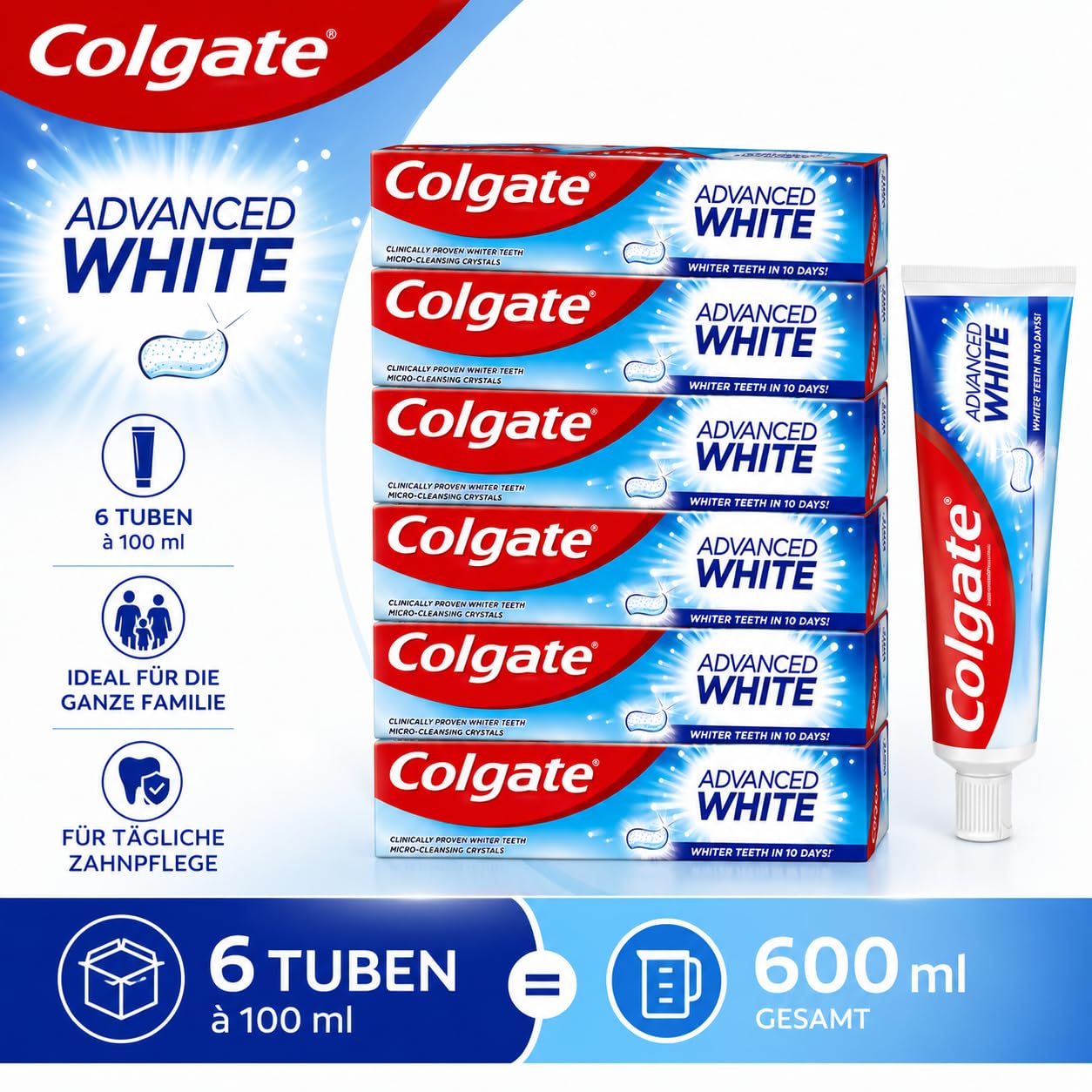 colgate-advanced-white-zahnpasta-6x100-g-minze image 4