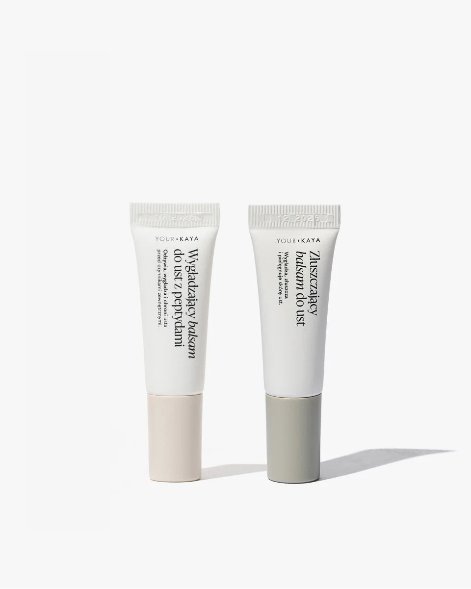 your-kaya-makijaz-lippenbalsam-set-peeling-peptid-farblos image 1