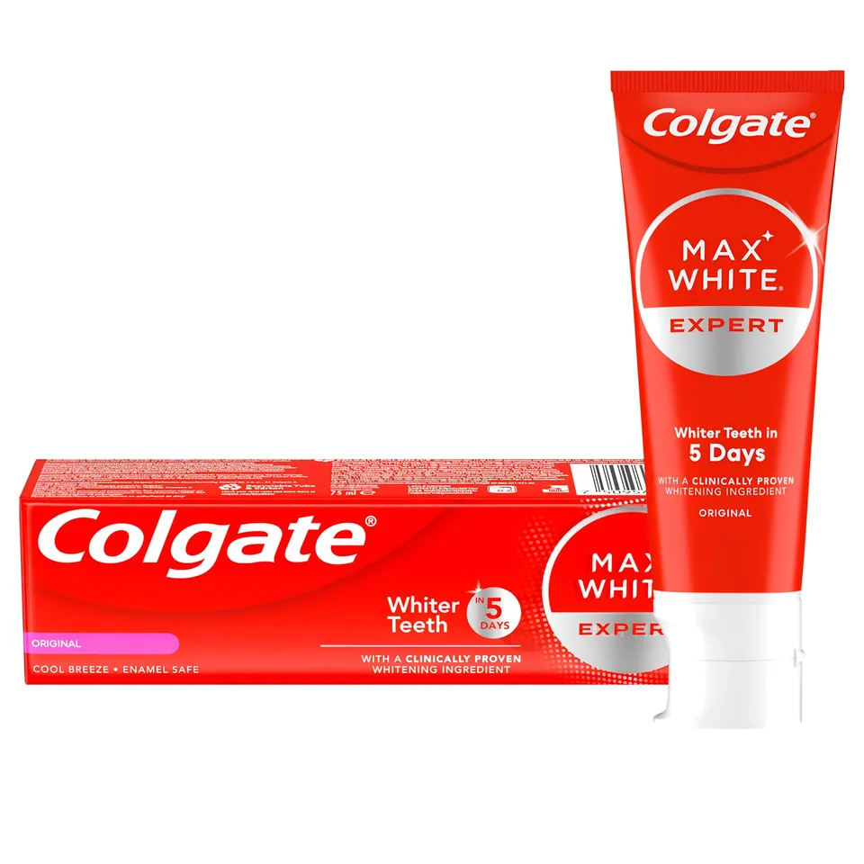 colgate-max-white-zahnpasta-expert-white-cool-mint-75-ml image 1