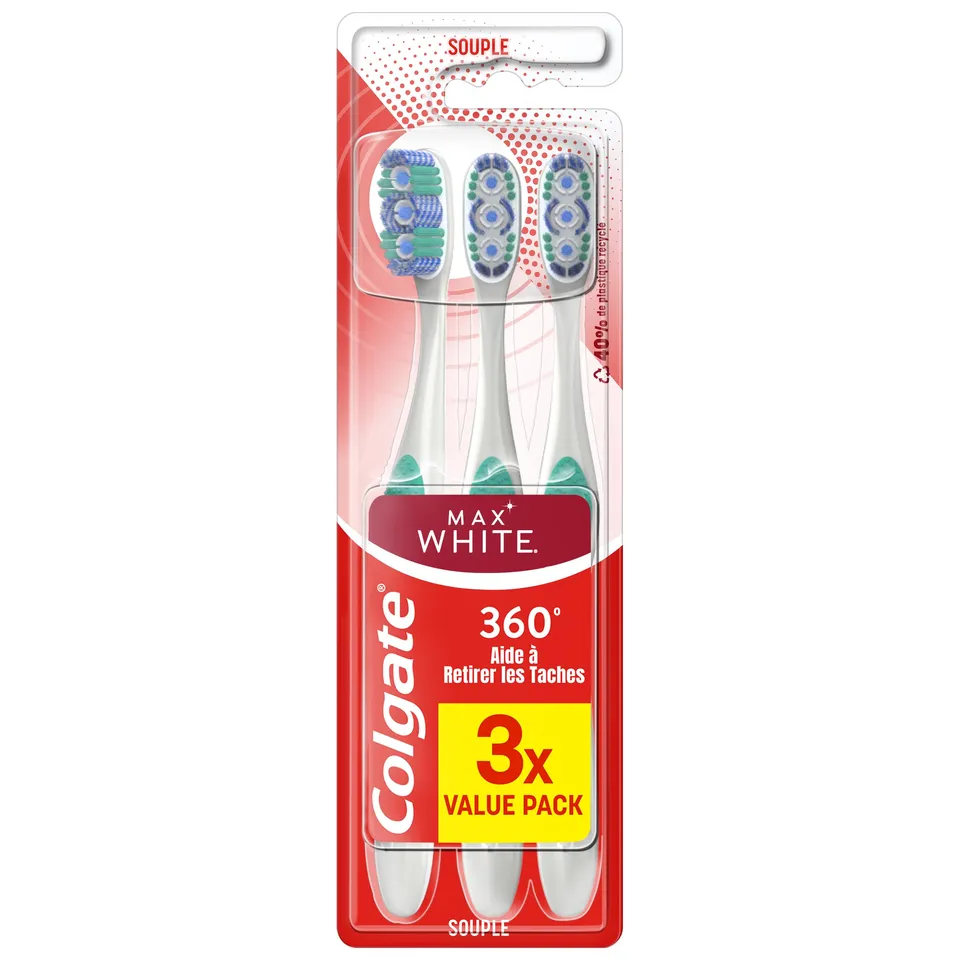 colgate-360-max-white-zahnb-rste-aufhellend-3-st-ck-wei image 1