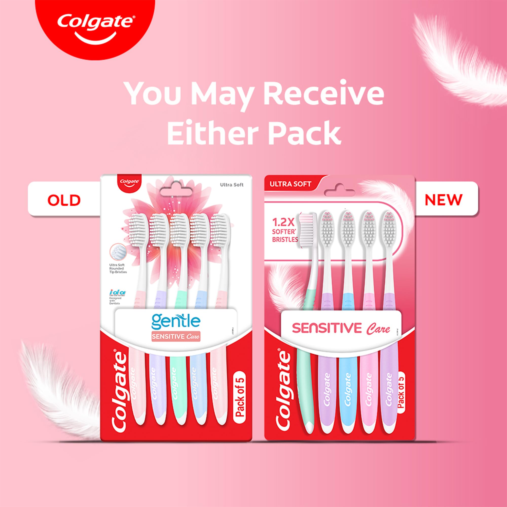 colgate-sensitive-gentle-zahnb-rste-5-st-ck-ultraweich image 2