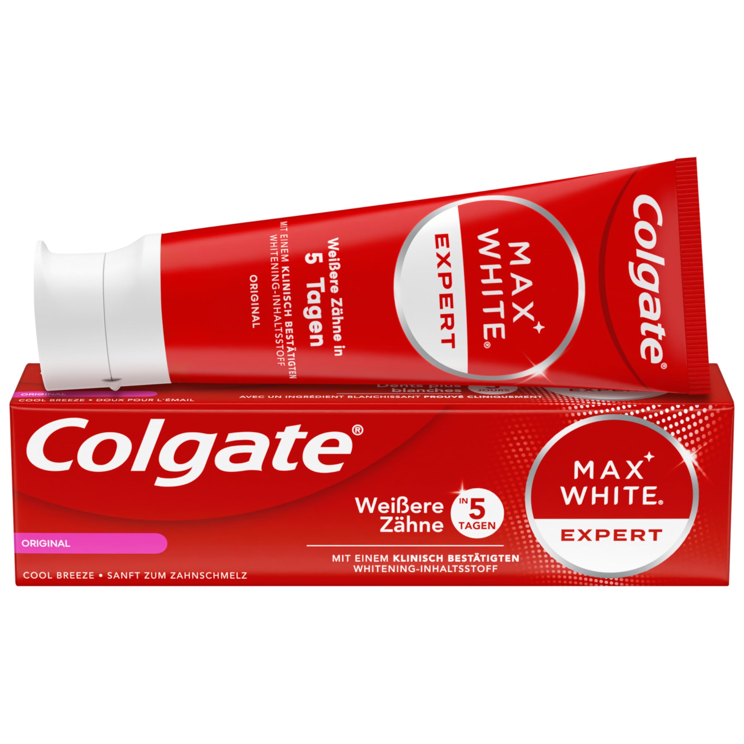 colgate-max-white-expert-zahnpasta-75ml-wei-e-z-hne-5-tage image 1
