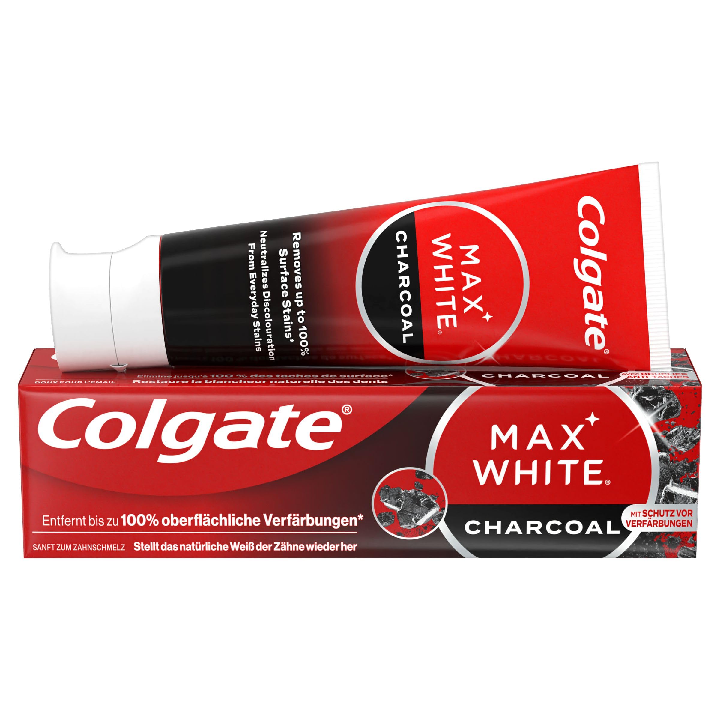 colgate-max-white-charcoal-zahnpasta-12x75ml-aktivkohle image 2