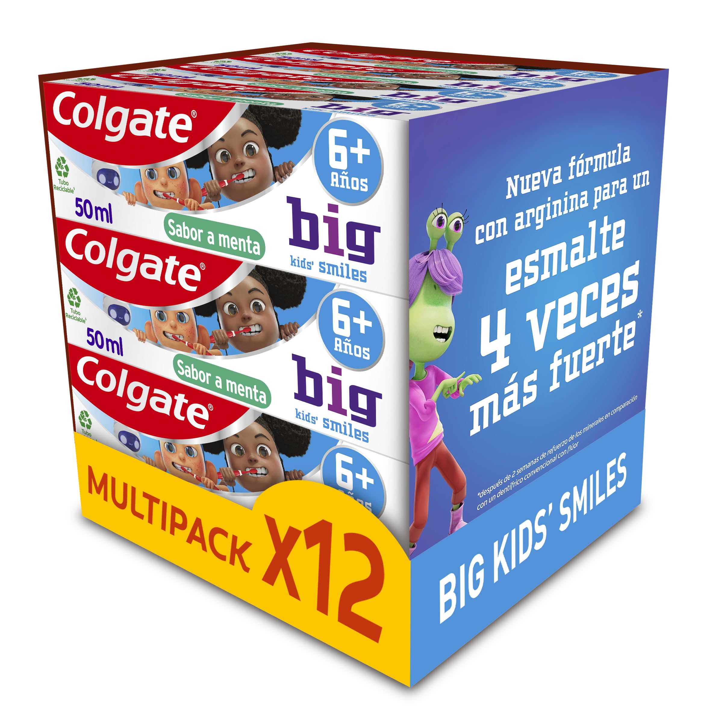 colgate-kids-zahnpasta-minze-farbwechsel-12-x-50-ml-6-9-jahre image 1
