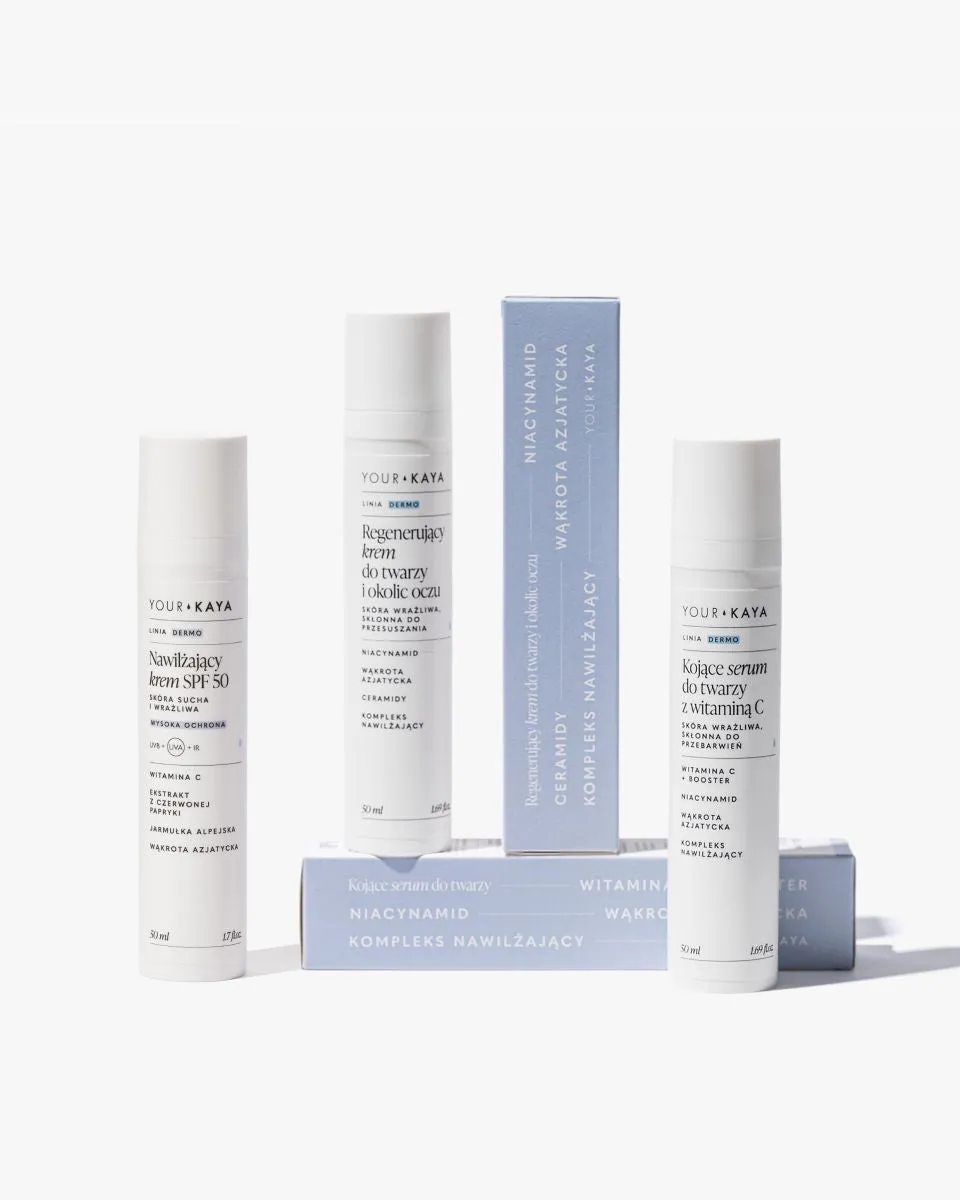 your-kaya-twarz-gesichtsset-creme-spf-50-serum-augencreme-trockene-haut image 1