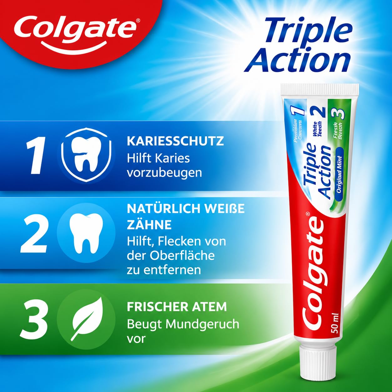 colgate-triple-action-zahnpasta-minze-6x50ml-kariesschutz image 5