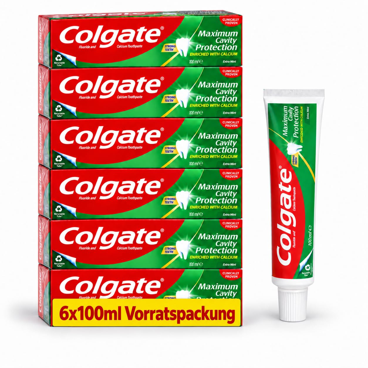 colgate-maximum-cavity-protection-zahnpasta-minze-6x100-ml image 1
