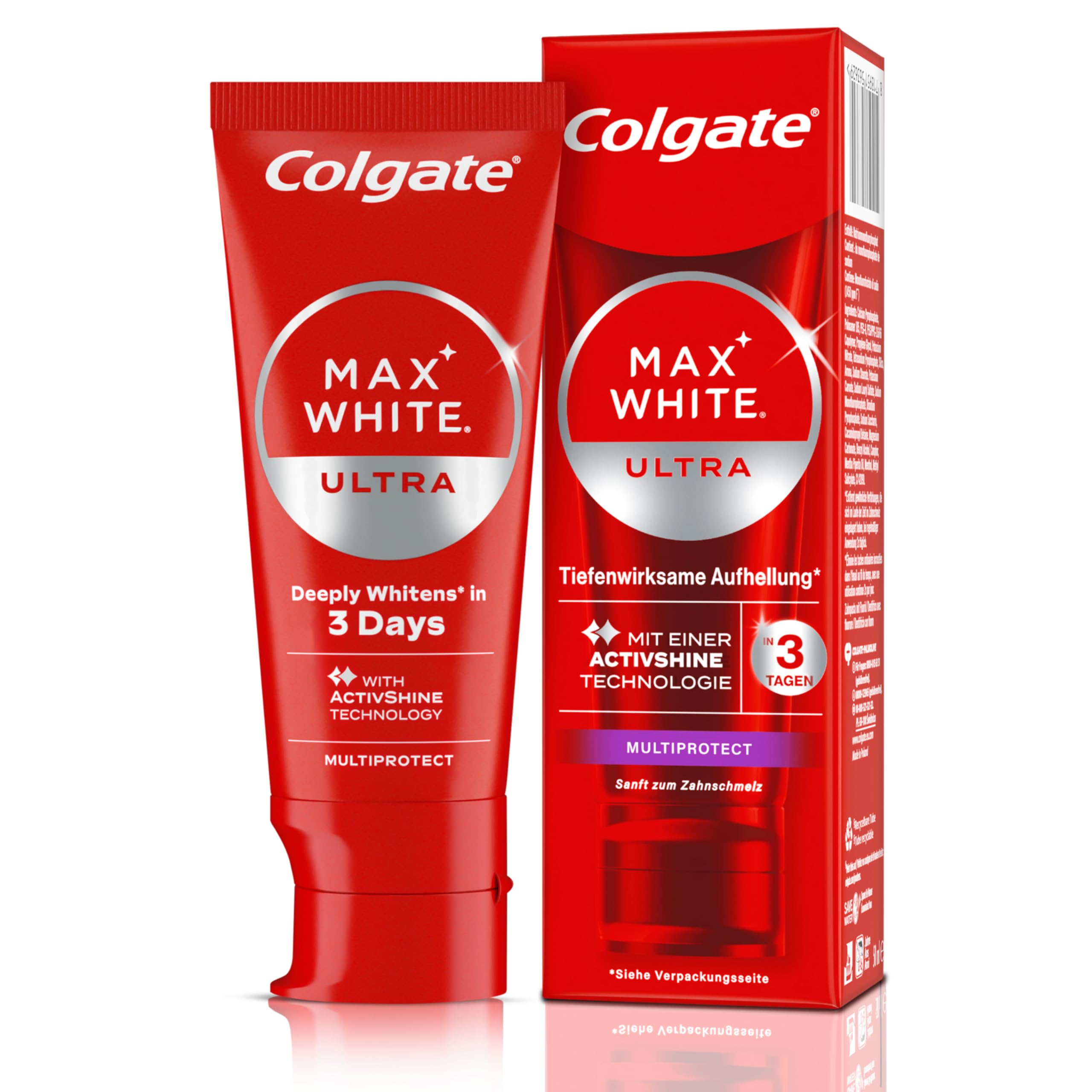 colgate-max-white-ultra-zahnpasta-50-ml-aufhellung image 1