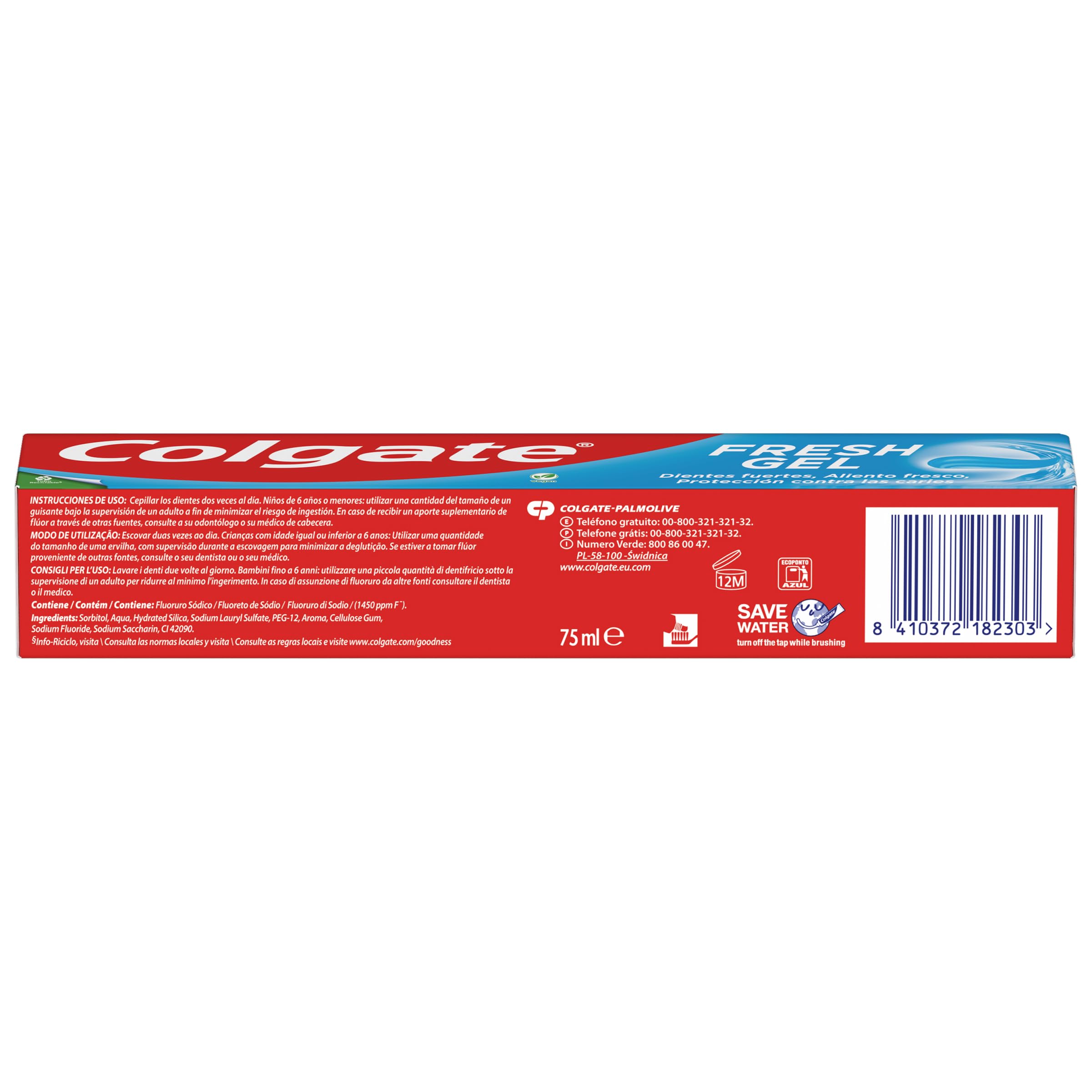 colgate-total-fresh-gel-zahnpasta-12x75-ml-minze image 3