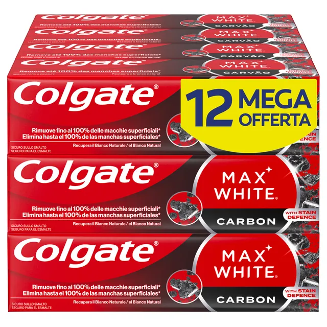 colgate-max-white-aktivkohle-zahnpasta-12x75-ml-wei image 1