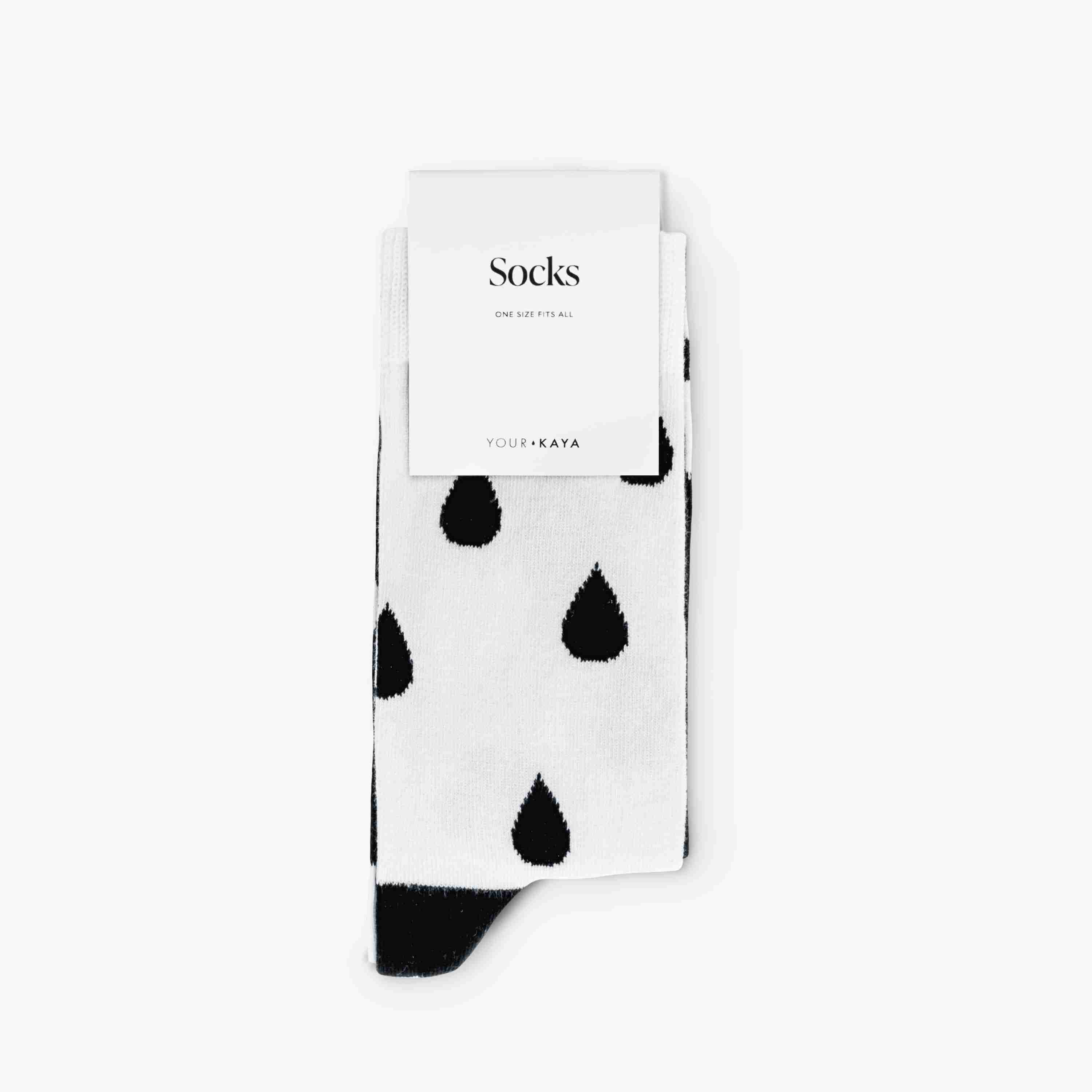 your-kaya-x-kabak-socken-schwarz-wei-punkte-one-size image 3