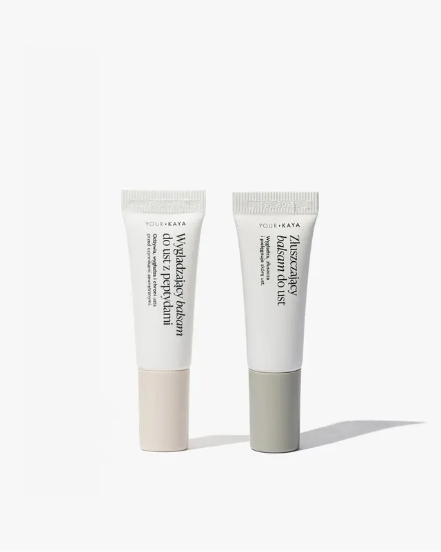 your-kaya-makijaz-lippenbalsam-set-peeling-peptid-farblos image 1