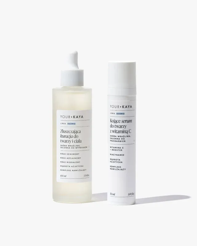 your-kaya-twarz-pflegeset-peeling-vitamin-c-serum-pickel image 1