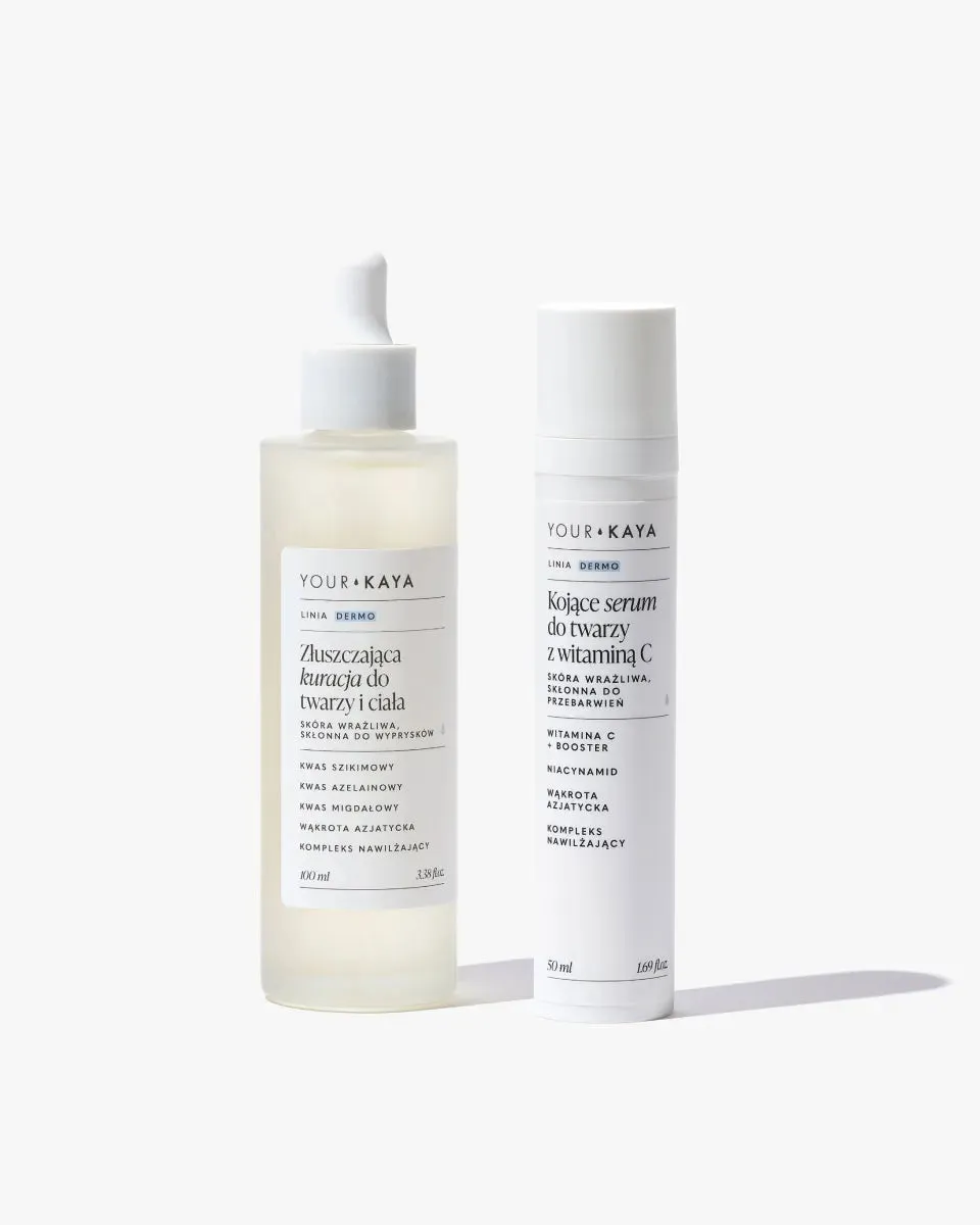 your-kaya-twarz-pflegeset-peeling-vitamin-c-serum-pickel image 1