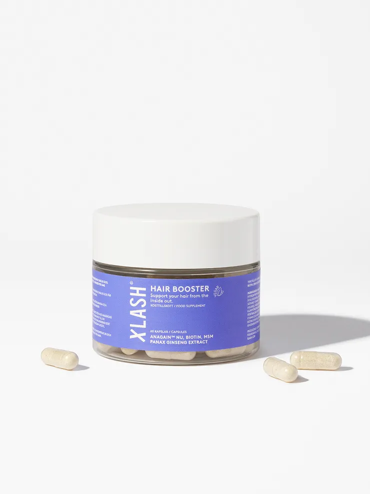 xlash-skincare-hair-booster-haarkapseln-60-kapseln-vegan-biotin image 1