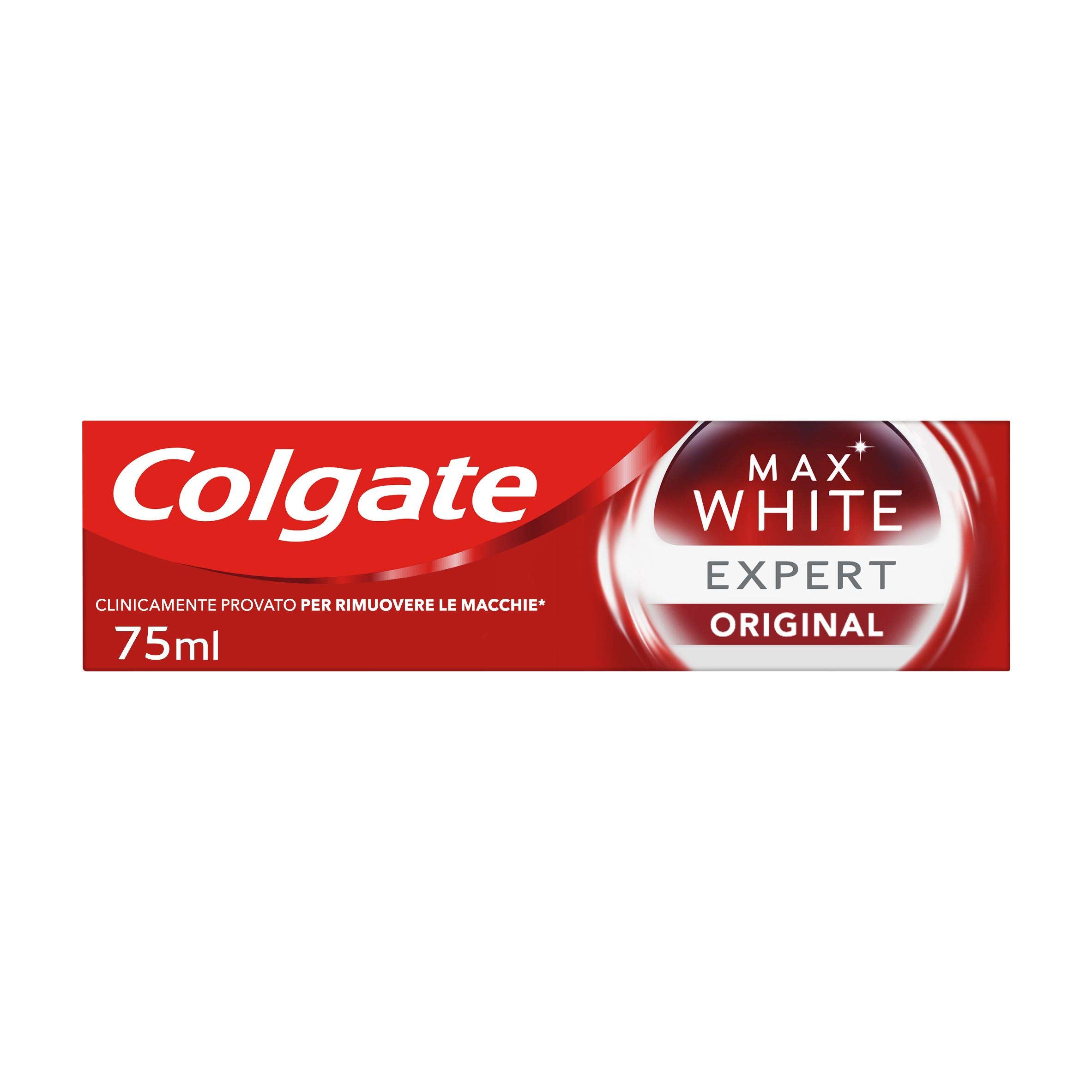 colgate-max-white-expert-zahnpasta-original-12x-75-ml-white image 4